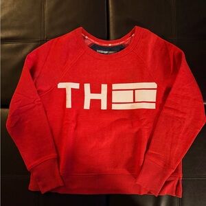 Tommy Hilfiger Red Logo Sweatshirt
